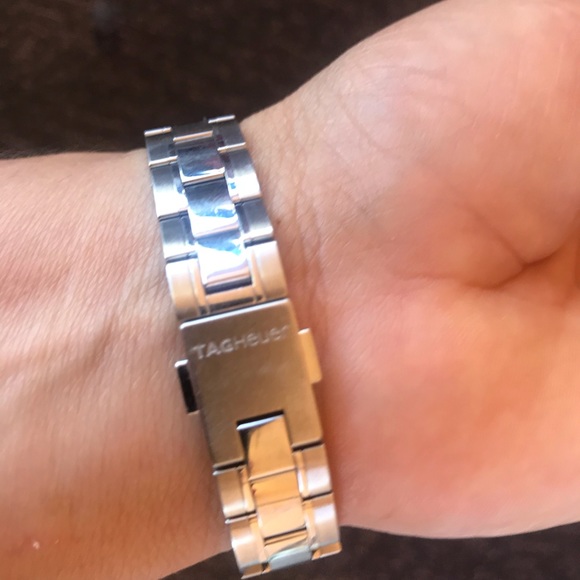 Tag Heuer carrera  diamonds good  condition woman
